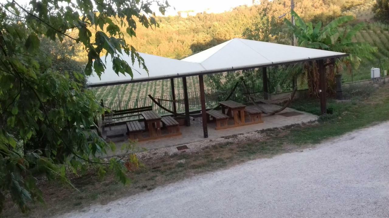 Camping Agriturist Sant'Anna Castelplanio Bagian luar foto
